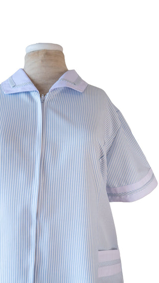 Delantal líneas Celeste