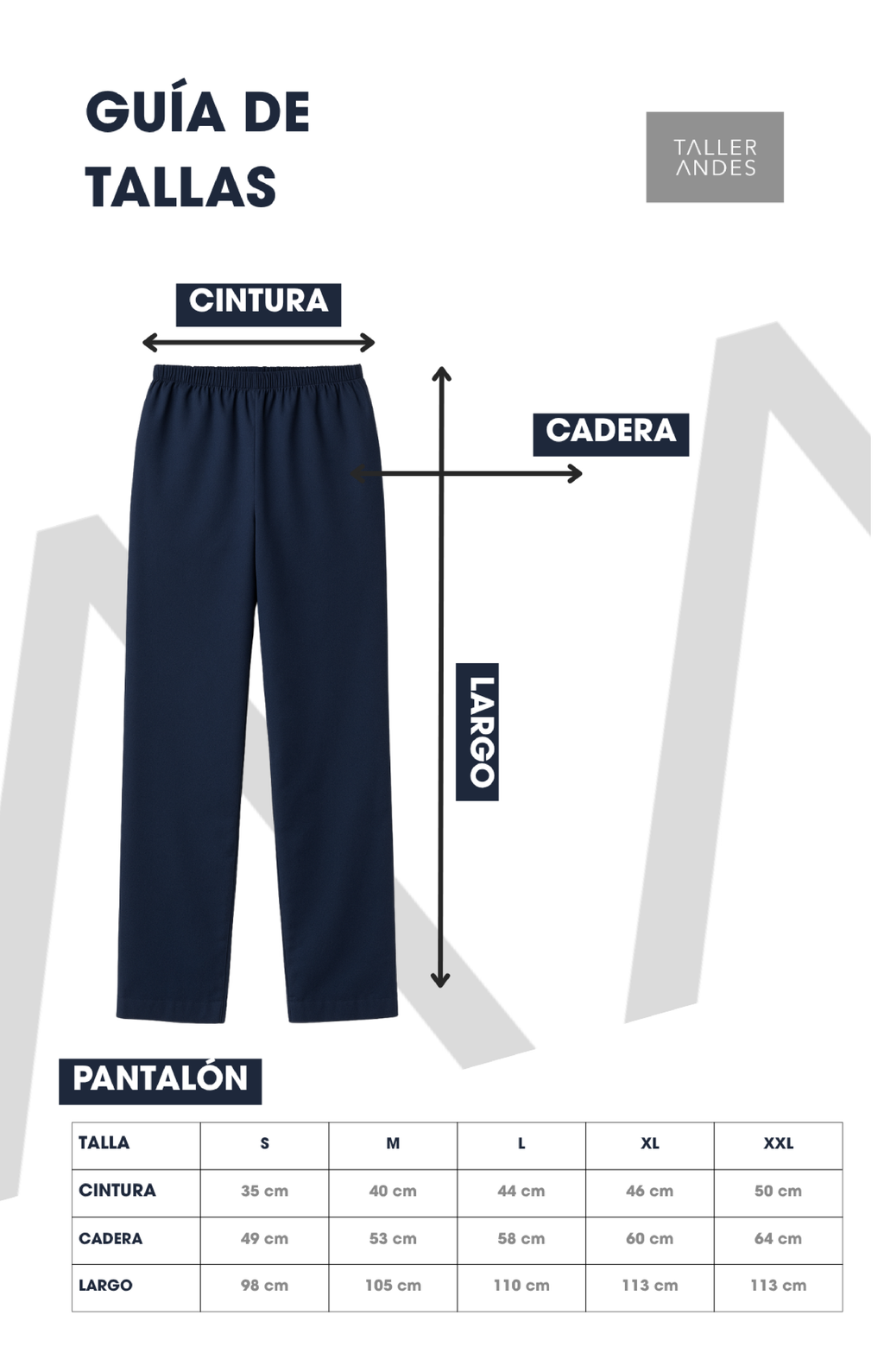 Pantalón Azul