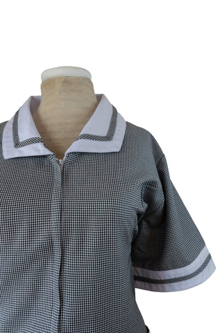 Delantal Cuadrillé Negro