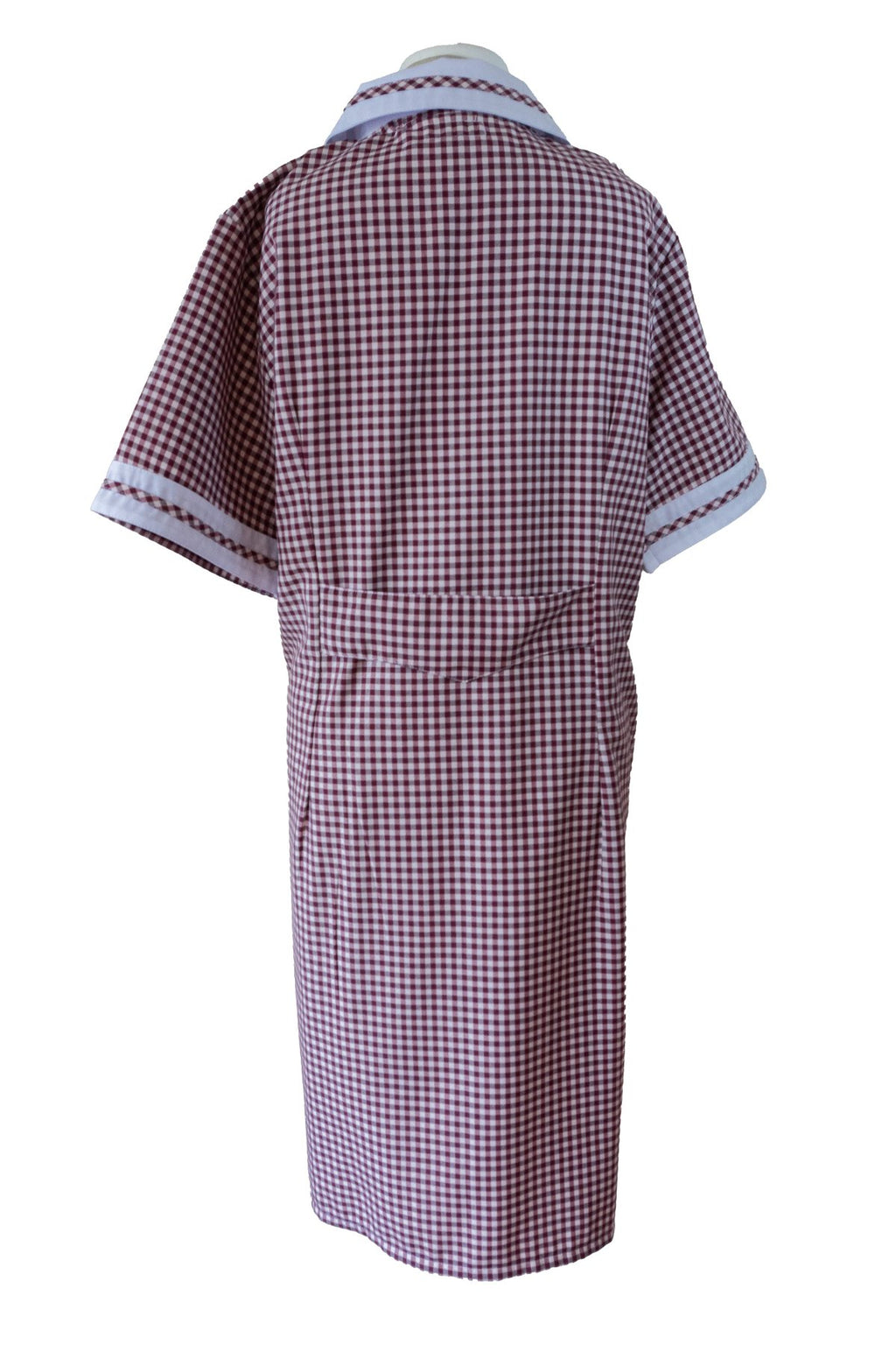 Delantal Cuadrillé Burdeo