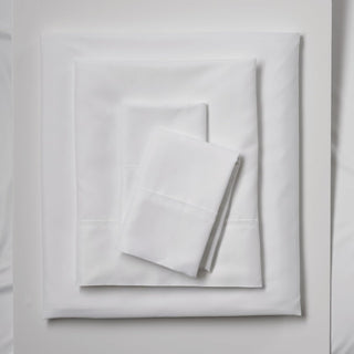 Pack Serta Classic 2 PLAZAS: Juego de Sábanas Blancas + Protector colchón + almohadas