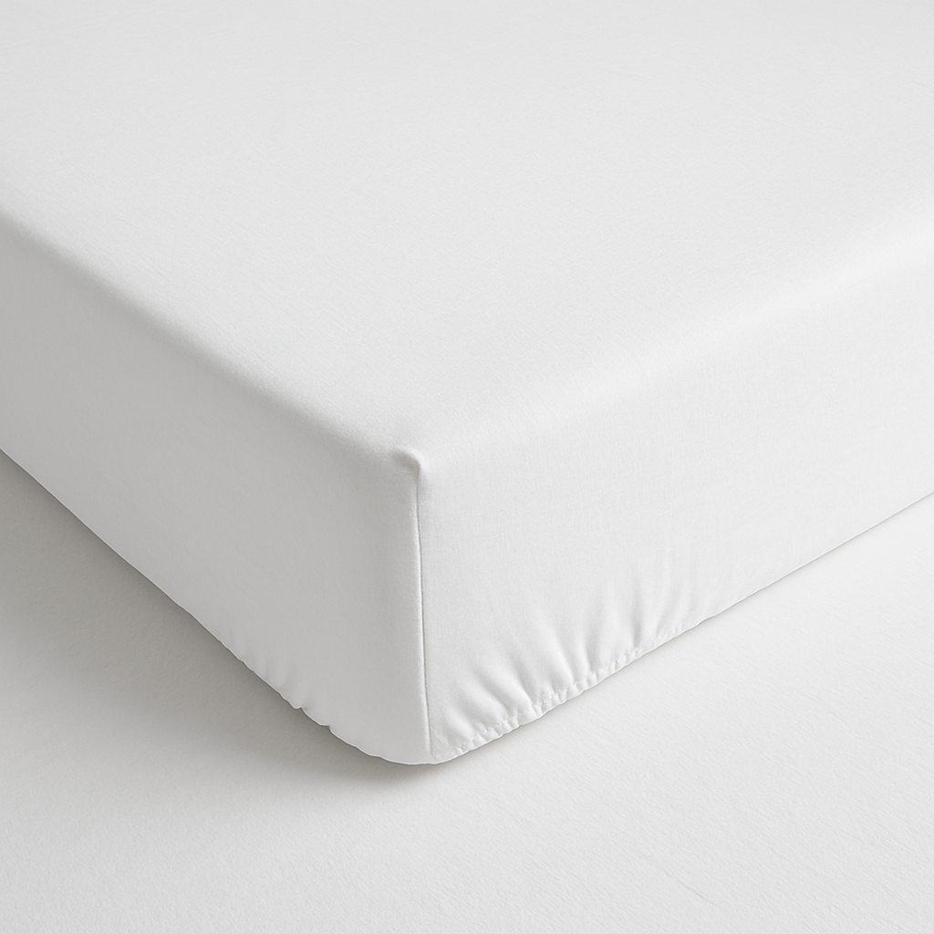 Sábana Bajera Blanca, 3OO hilos.