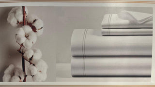 Juego de Sábanas Wadi, Percal , 100% Algodón de Portugal.