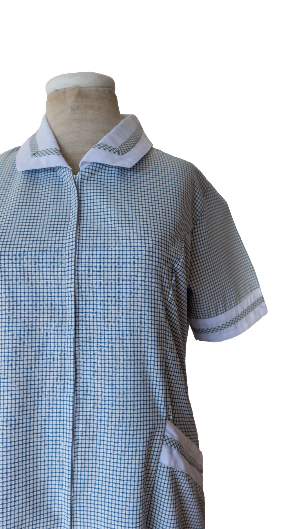 Delantal Cudrillé Gris