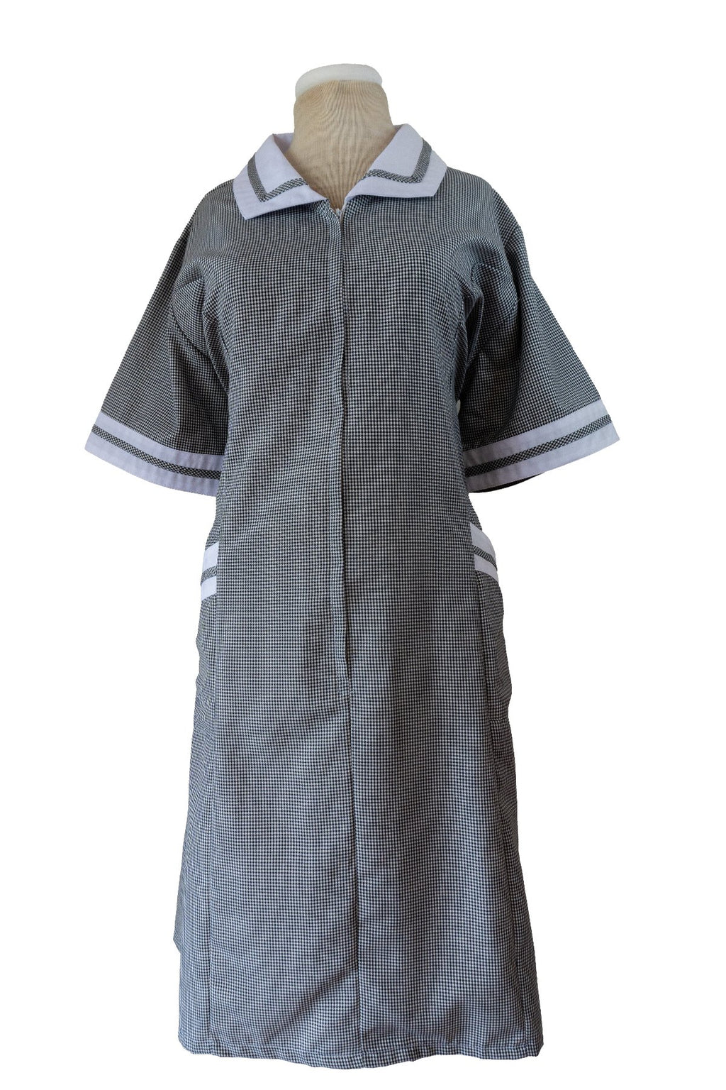 Delantal Cuadrillé Negro