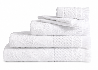 Toalla de Baño Bohemia Blanca | 500 grs | 100% Algodón Portugués