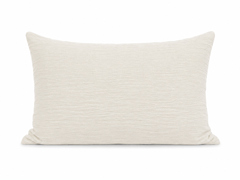 Cojín Blanco ,50x70 cm, 100% Algodón Portugués