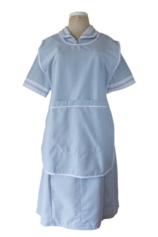 Pechera Doble Celeste