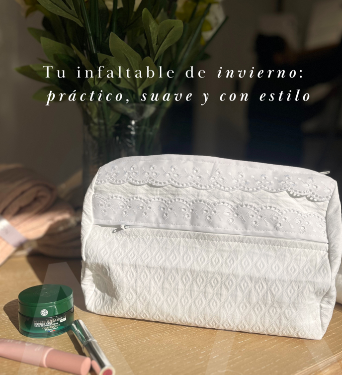 Neceser/cosmetiquero de Pique