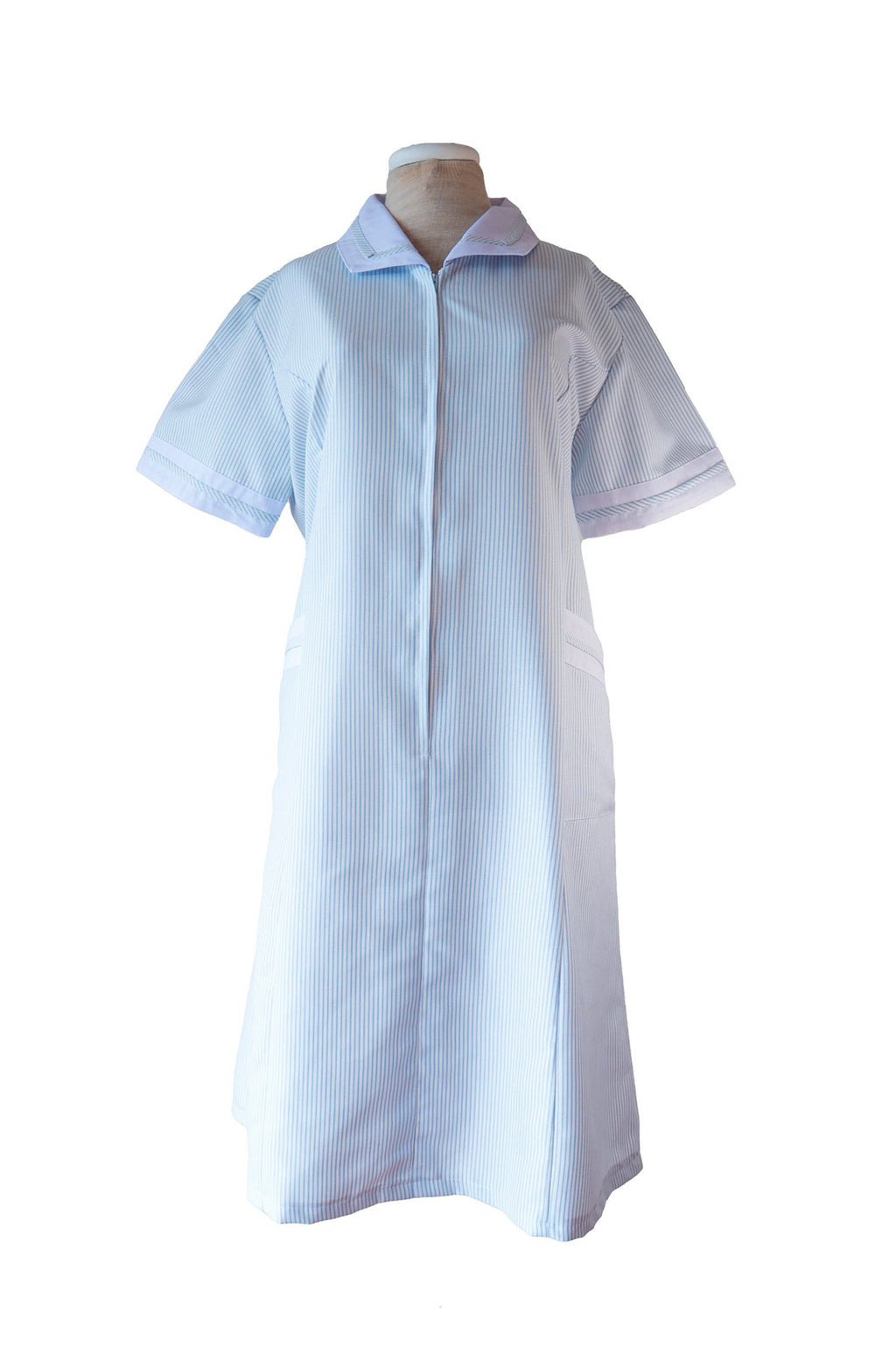 Delantal líneas Celeste