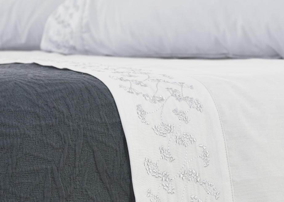 Juego de Sábanas King ,100% Algodón Percal de Portugal.