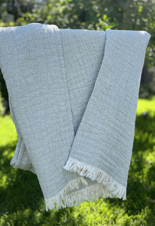 Piecera Oporto Verde, 130x240 100% Algodón