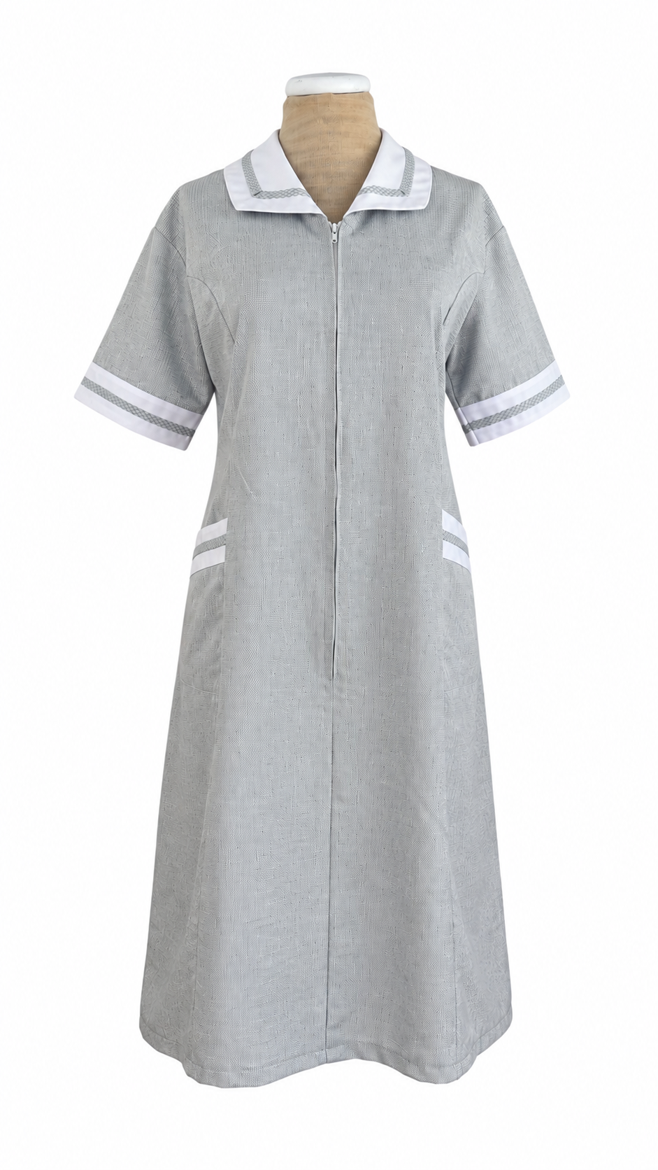Delantal Gris