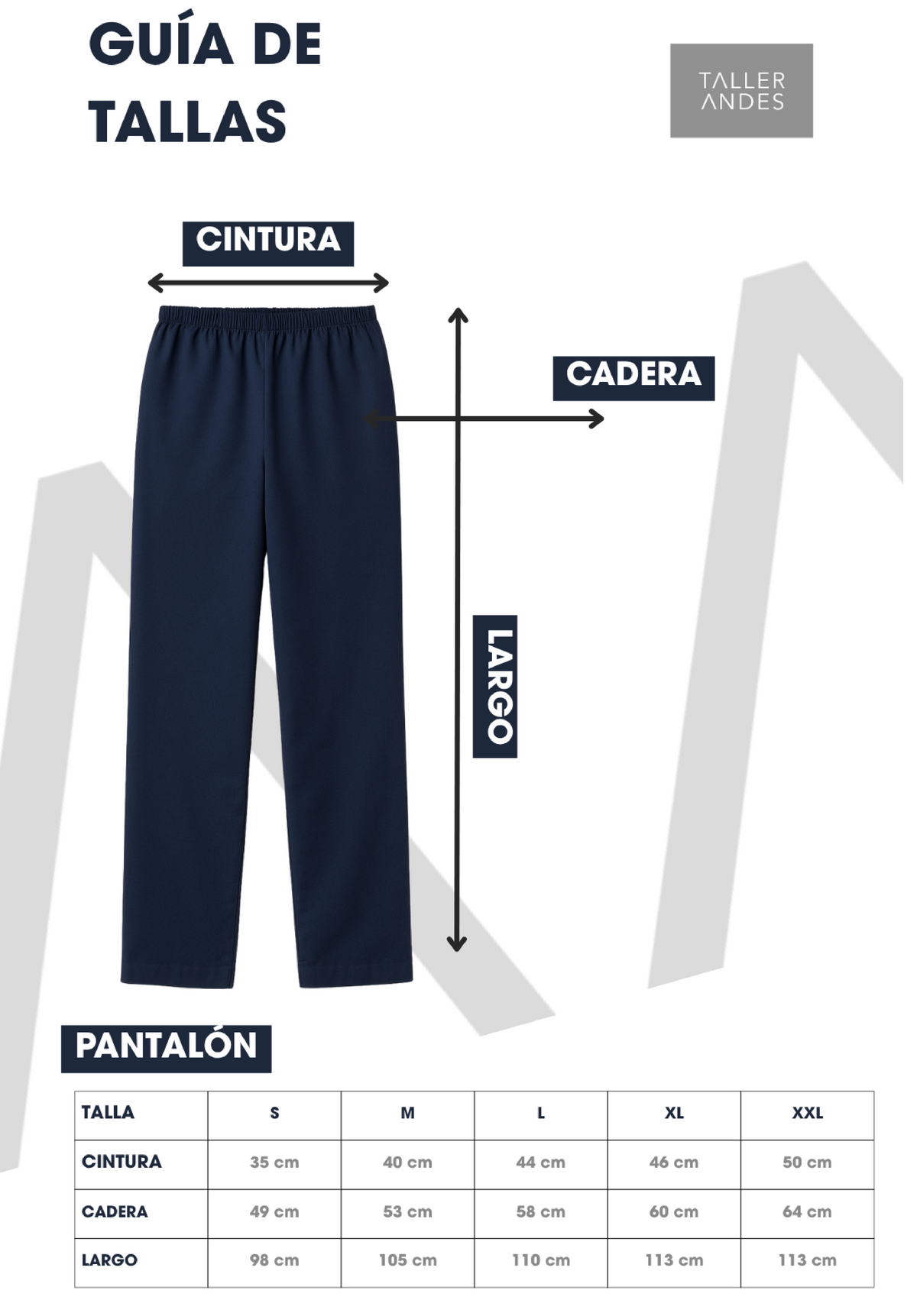Pantalón Azul