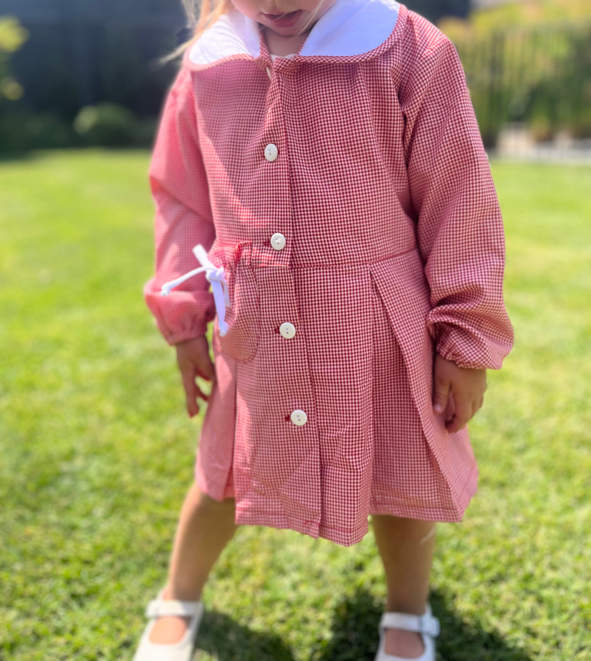 Delantal Infantil Niña, Rojo
