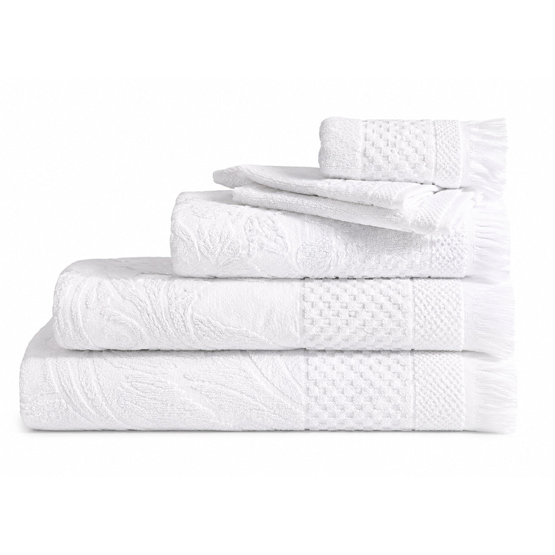 Toalla  de Baño Bohemia Blanca | 500 grs | 100% Algodón Portugués