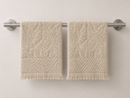 Toalla  de Mano Bohemia Beige | 500 grs | 100% Algodón Portugués