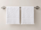 Toalla  de Baño Bohemia Blanca | 500 grs | 100% Algodón Portugués