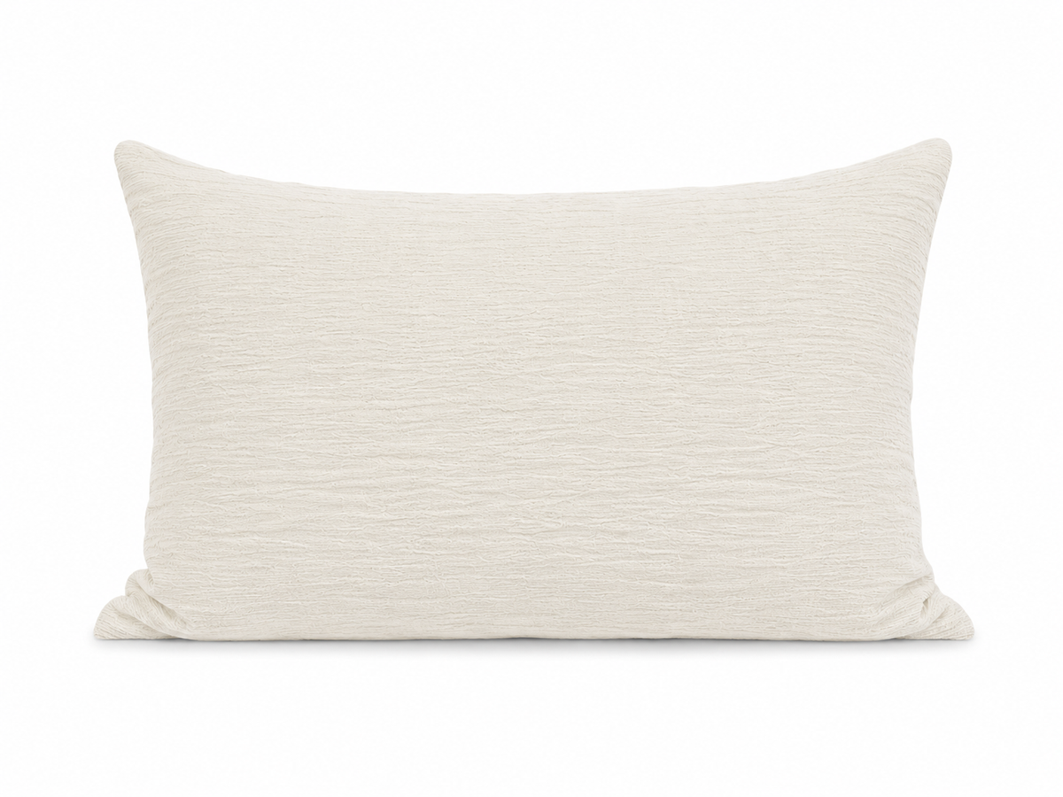 Cojín Blanco ,50x70 cm,  100% Algodón Portugués