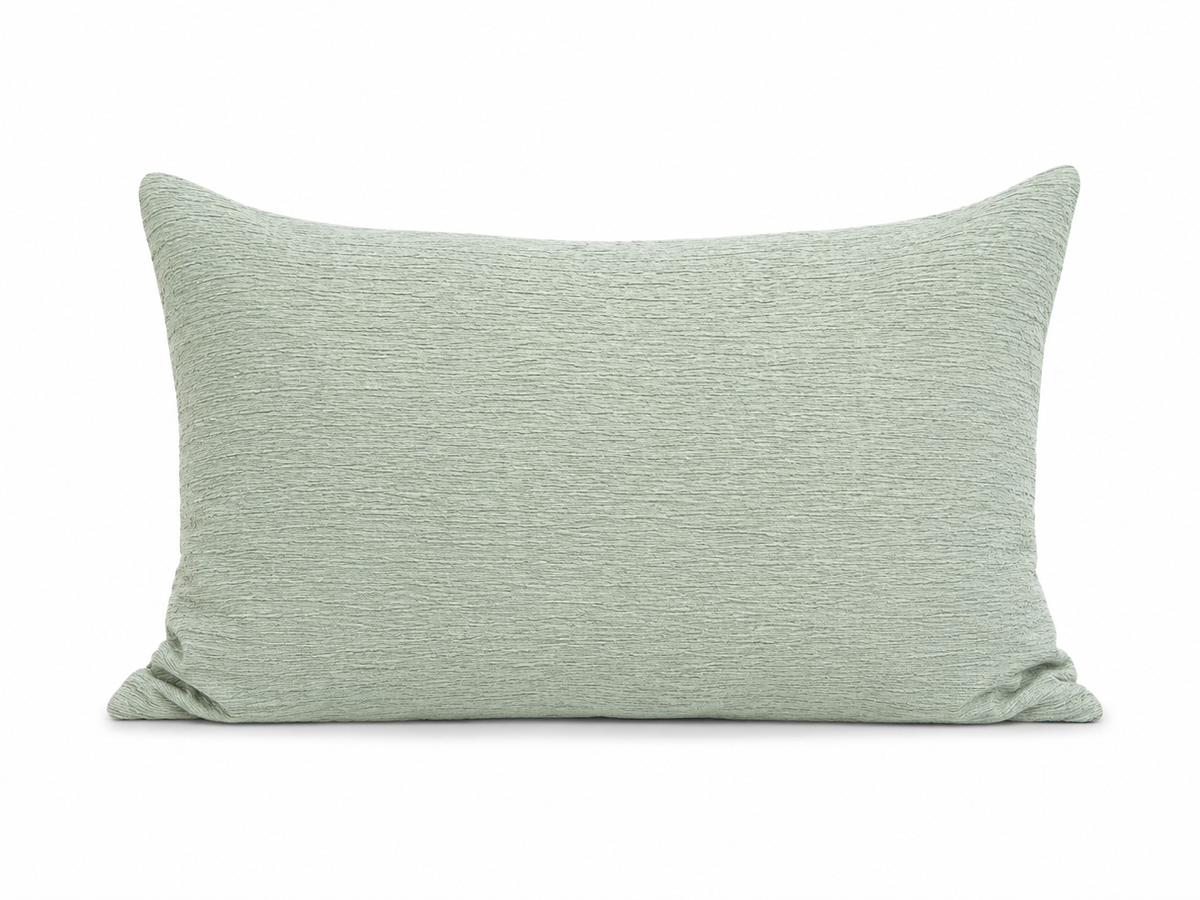 Cojín Verde ,50x70 cm,  100% Algodón Portugués