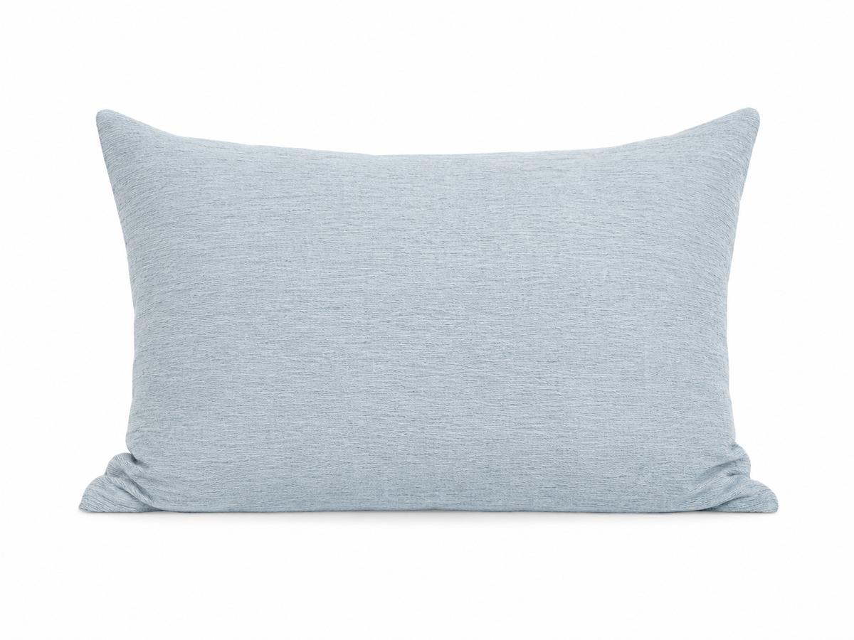 Cojín Azul ,50x70 cm,  100% Algodón Portugués