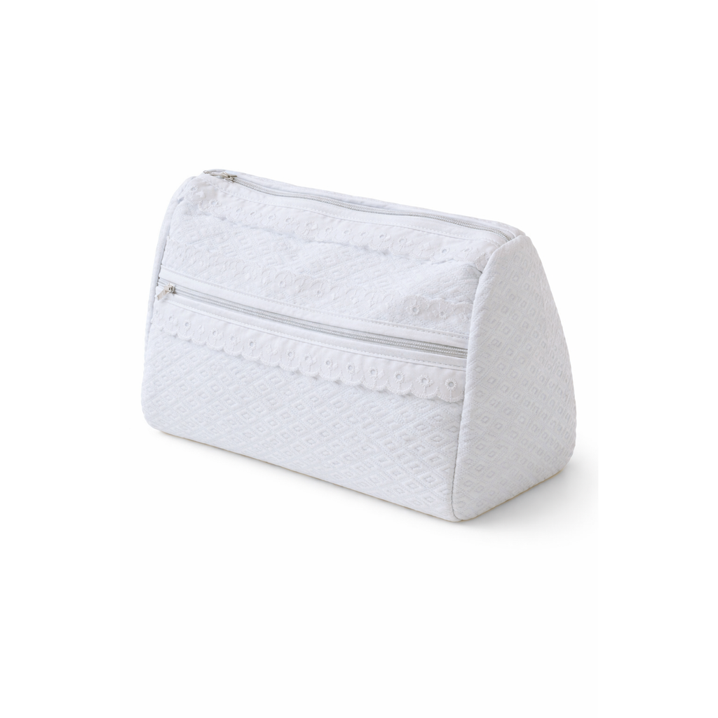 Neceser/cosmetiquero de Pique Blanco - Accesorio