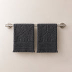 Toalla  de Mano Bohemia Gris | 500 grs | 100% Algodón Portugués